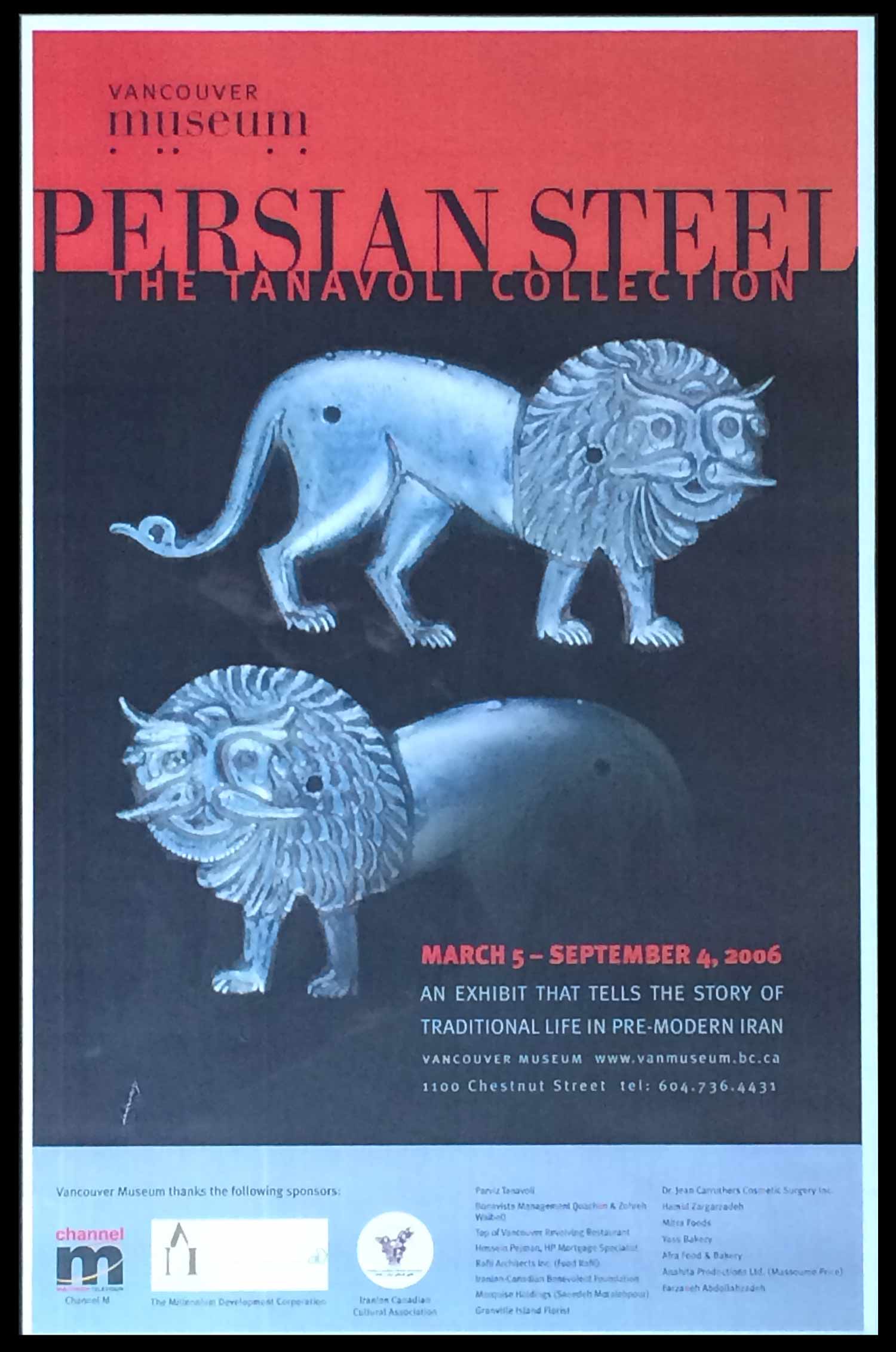 "Persian Steel - The Tanavoli Collection"