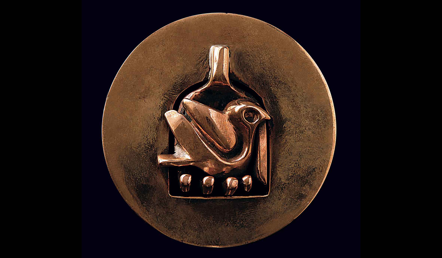 Hand and Bird medal